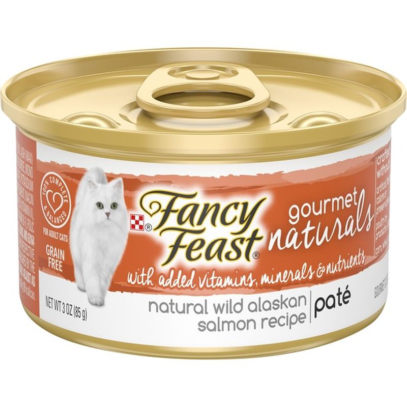 Purely Fancy Feast Grain Free, Natural Pate Wet Cat Food, Gourmet