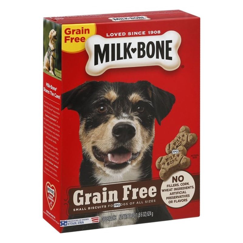 Milk Bone Dog Snacks Grain Free 22 Oz Instacart