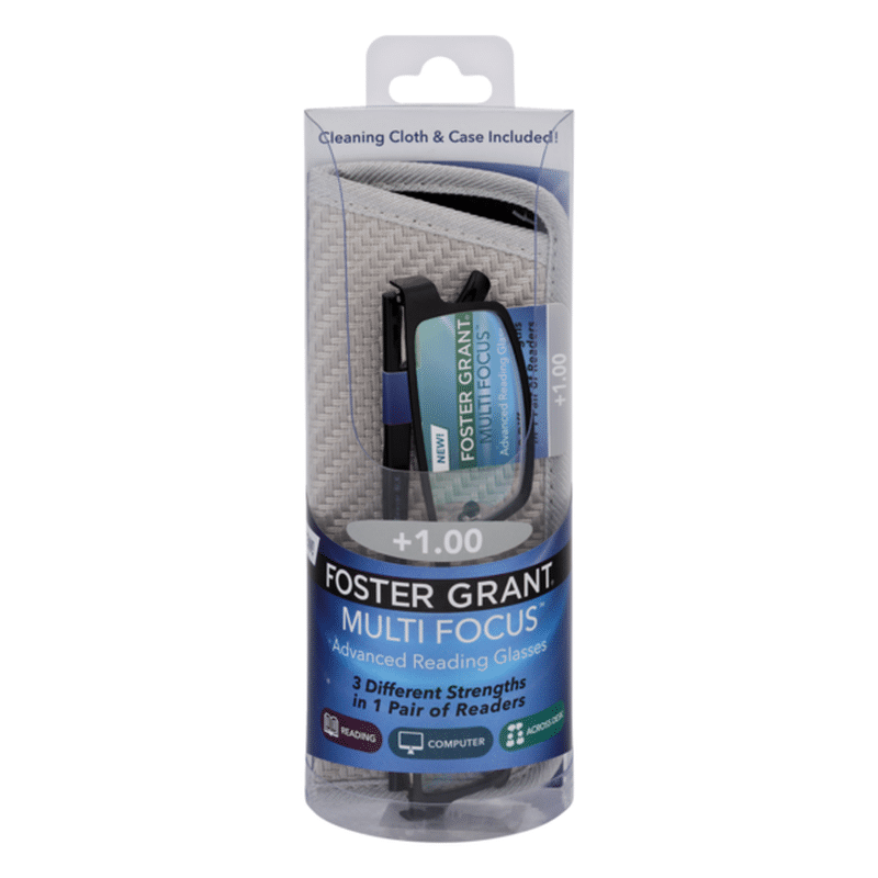 foster grant 1.00 reading glasses