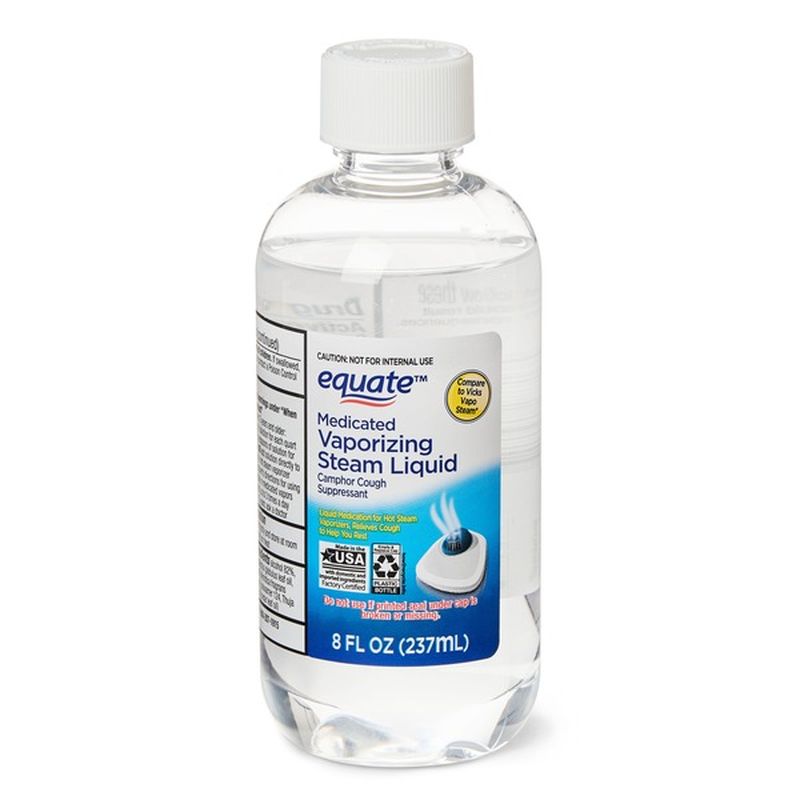 Equate Medicated Vaporizing Steam Liquid (8 Fl Oz) - Instacart