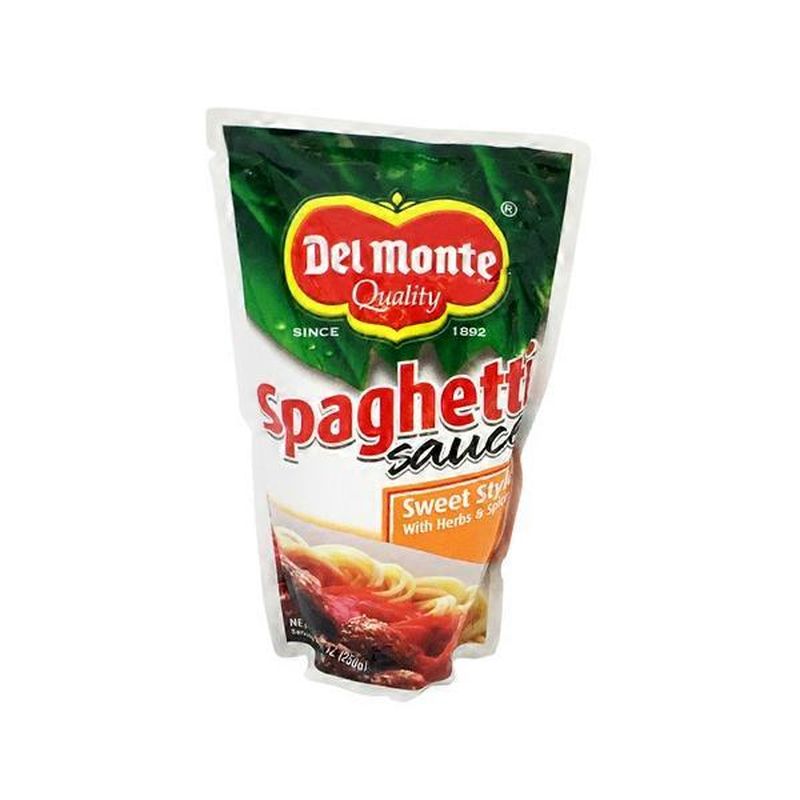 Del Monte Sweet Style Spaghetti Sauce (250 g) Instacart