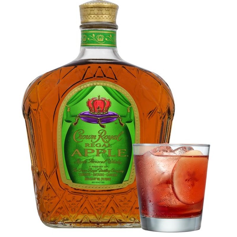 Crown Royal Regal Apple Whiskey (750 ml) from BevMo ... for Cricut.