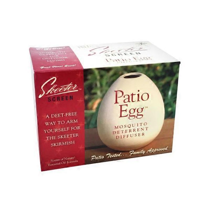 Skeeter Screen Patio Egg Mosquito Deterrent Diffuser (1 ct) - Instacart