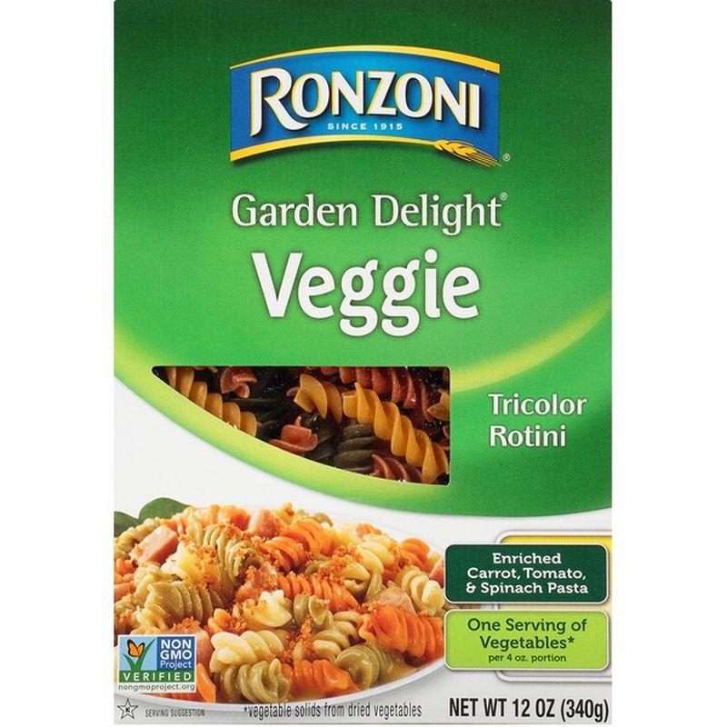 Ronzoni Veggie Tricolor Rotini (12 oz) from JewelOsco Instacart