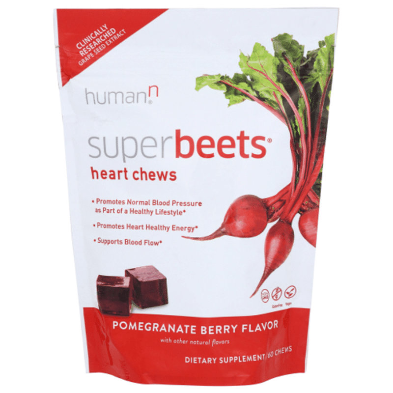 Humann Beet Powder & Grape Seed Extract Pomegranate Berry Flavor