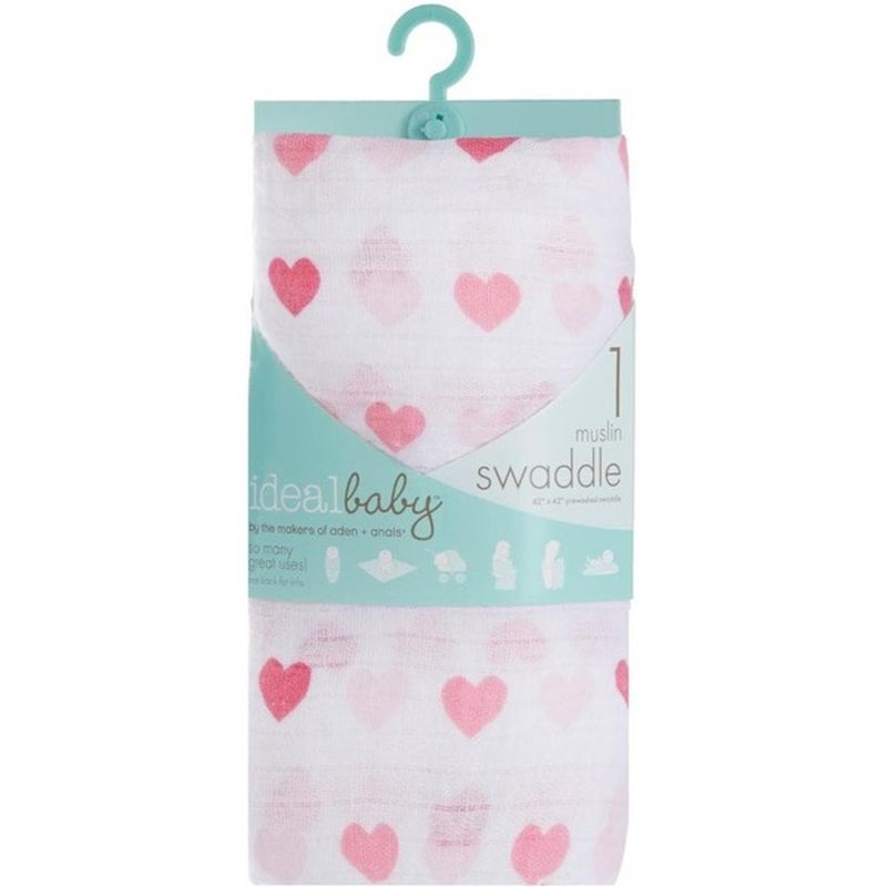 heart swaddle blanket