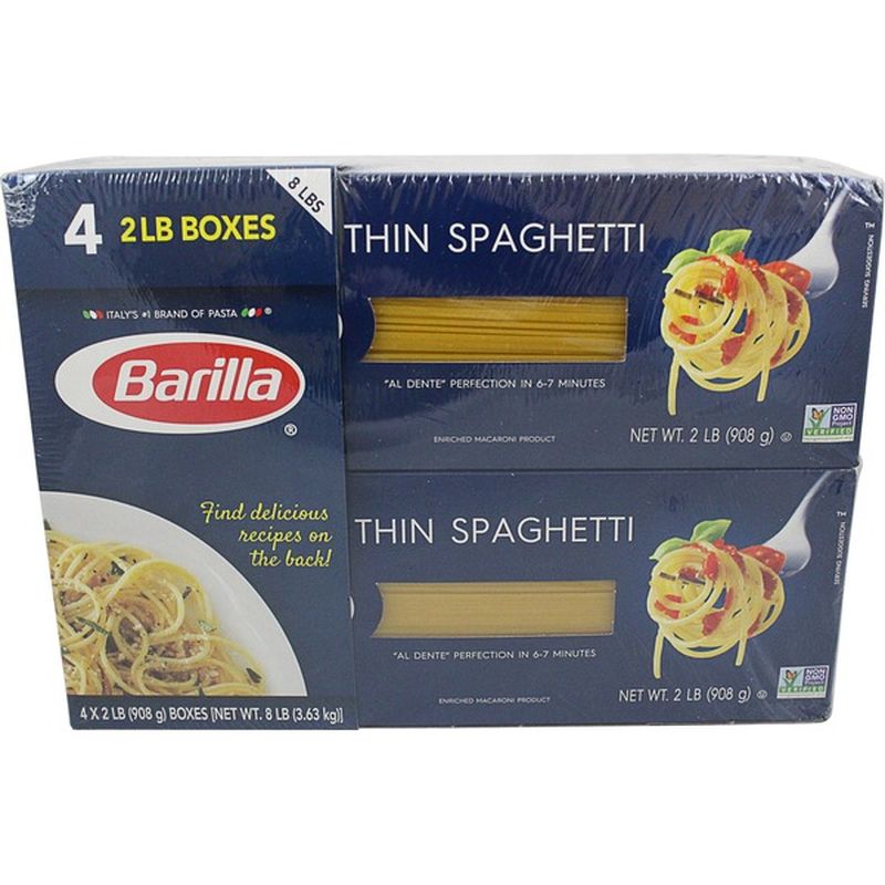 Barilla® Thin Spaghetti Pasta (2 lb) Instacart