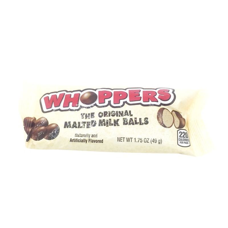 Whoppers Malted Milk Balls, (1.75 oz) - Instacart