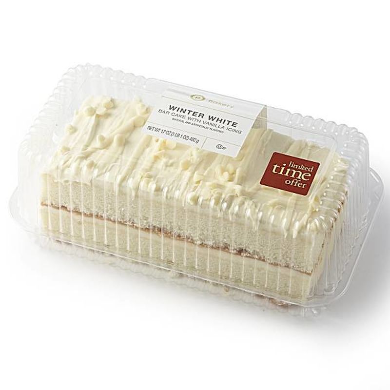 Publix Winter White Bar Cake With Vanilla Icing Each Instacart