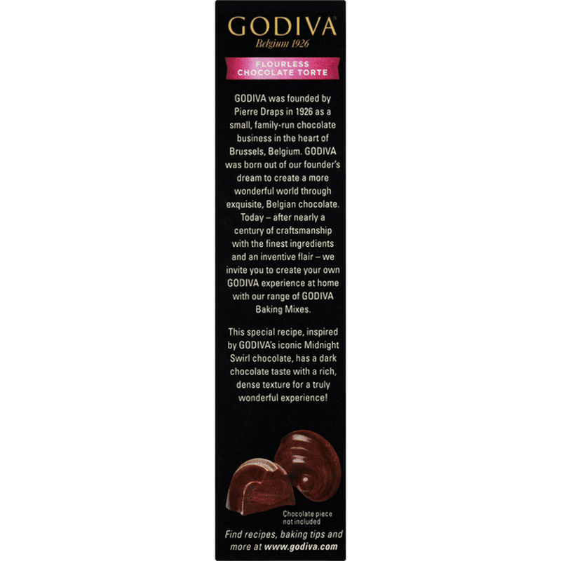 Godiva Baking Mix, Flourless Chocolate Torte (13.2 oz) Instacart