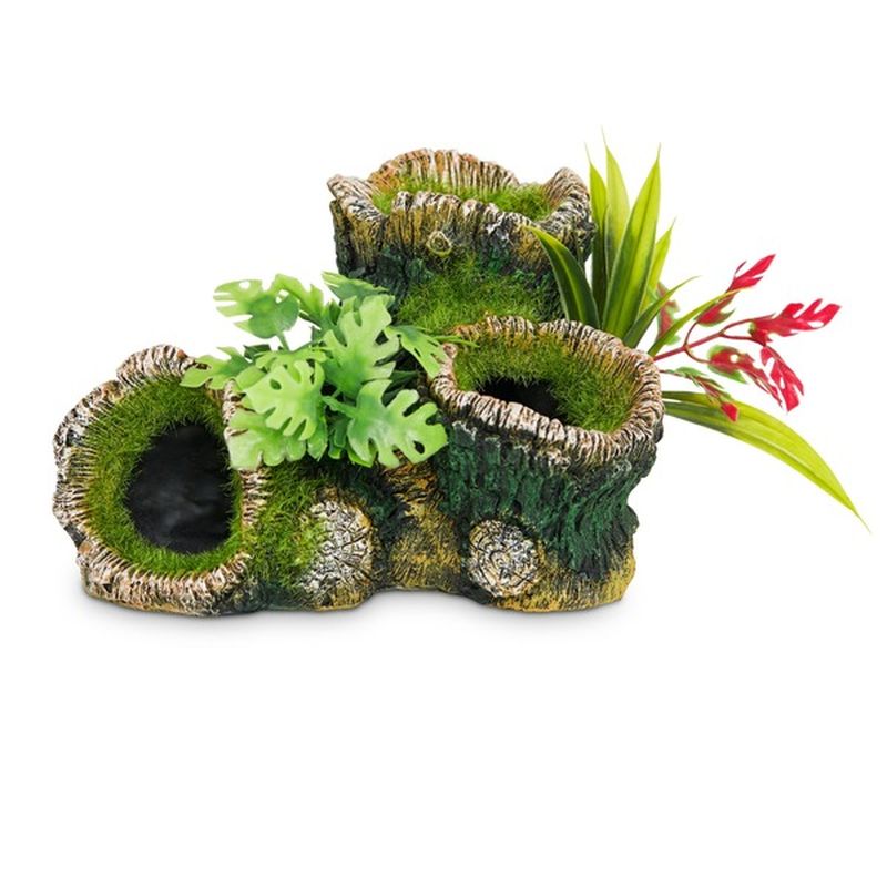 Imagitarium Tree Log With Plants Decor for Aquarium (0.86