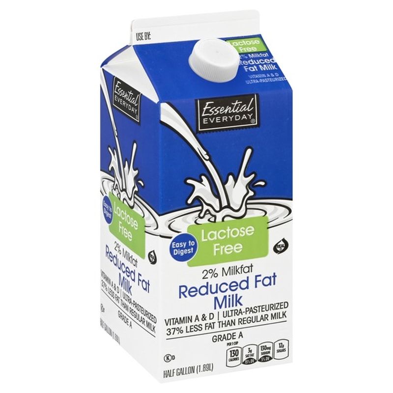 Essential Everyday 2 Reduced Fat Milk (64 oz) from JewelOsco Instacart