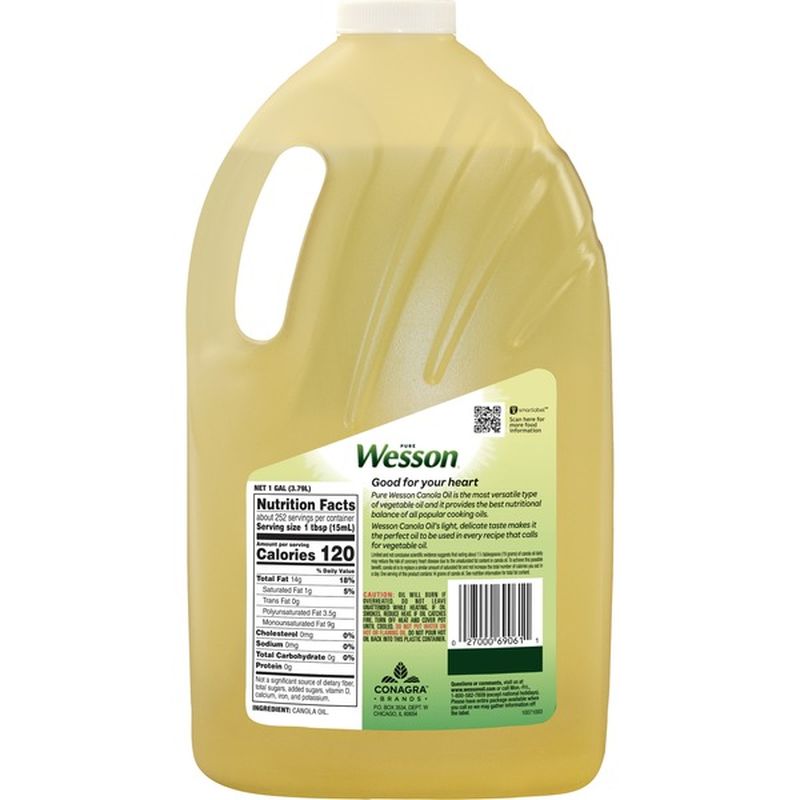 Pure Wesson Canola Oil (1 gal) from Schnucks Instacart