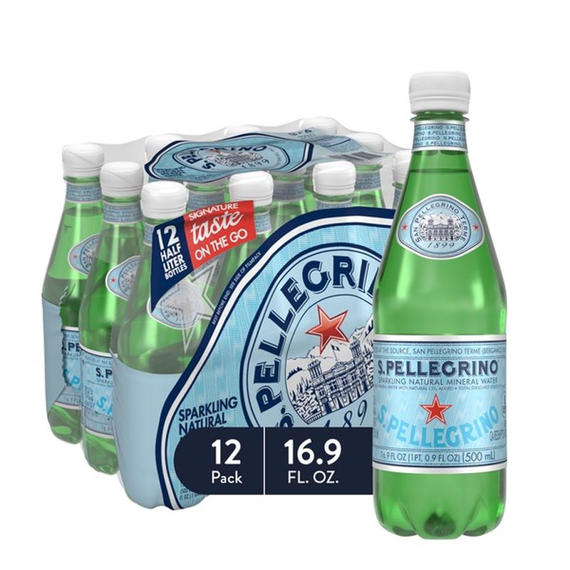 Pellegrino No Flavor Sparkling Water (16.9 fl oz) Instacart