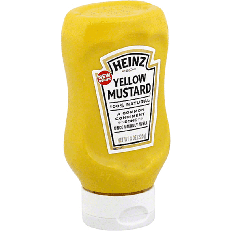Heinz Yellow Mustard (8 oz) from Festival Foods Instacart