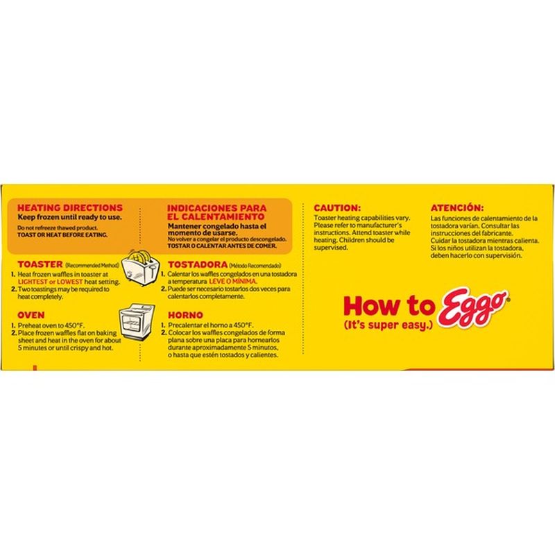 Kellogg's Eggo Frozen Waffles Homestyle
