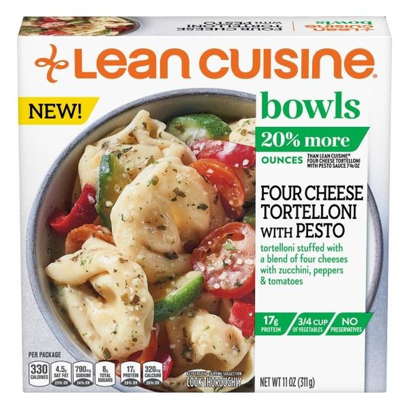 Lean Cuisine MARKETPLACE Four Cheese Tortelloni with Pesto Sauce (7.375