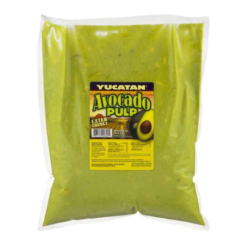 Yucatan Avocado Pulp Extra Chunky (6 lb) Instacart