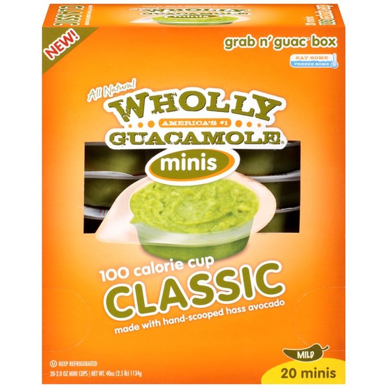 Wholly Guacamole Classic Minis Guacamole (2 oz) Delivery or Pickup Near