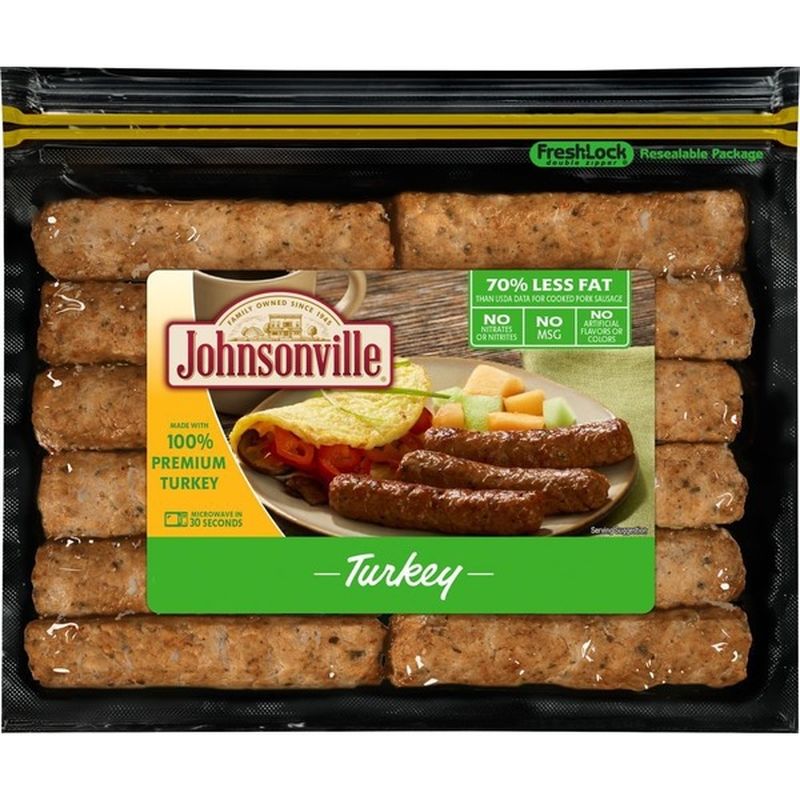 Johnsonville Turkey Breakfast Sausage (12 each) from Ralphs - Instacart