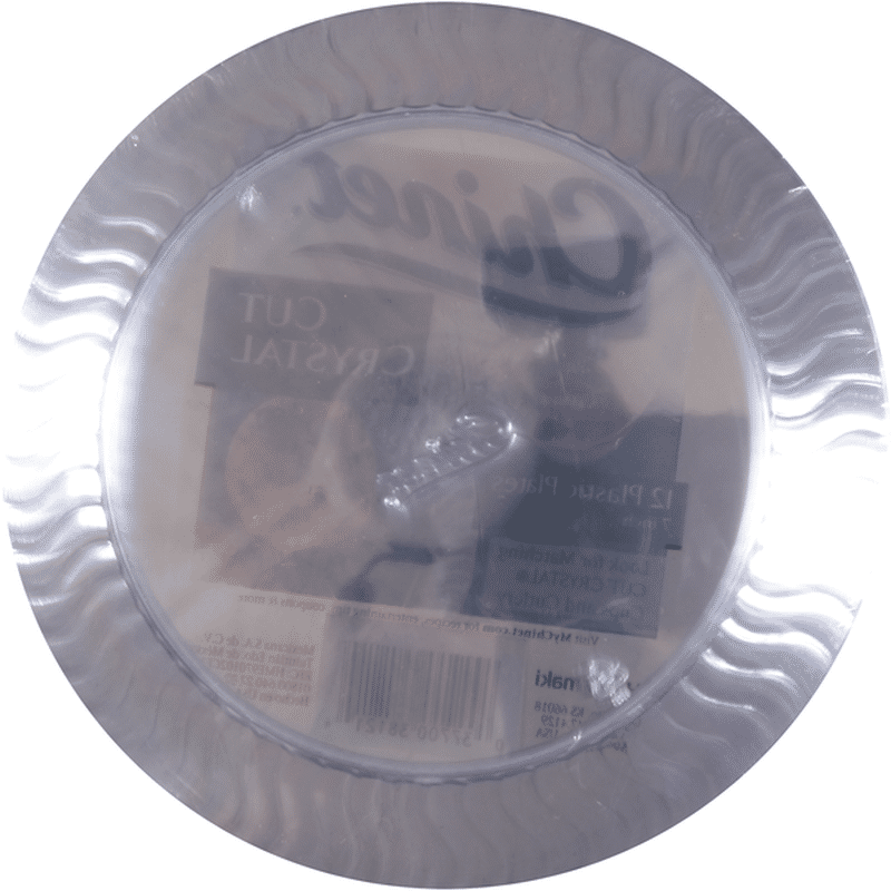7 inch Plastic Plates (12 ct) Instacart