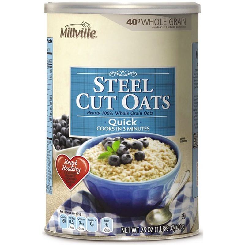 Millville Quick Cook Steel Cut Oats
