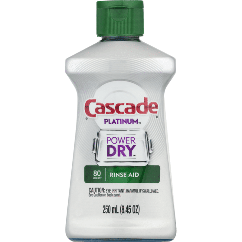Cascade Platinum Dishwasher Rinse Aid (8.45 fl oz) from Festival Foods Instacart