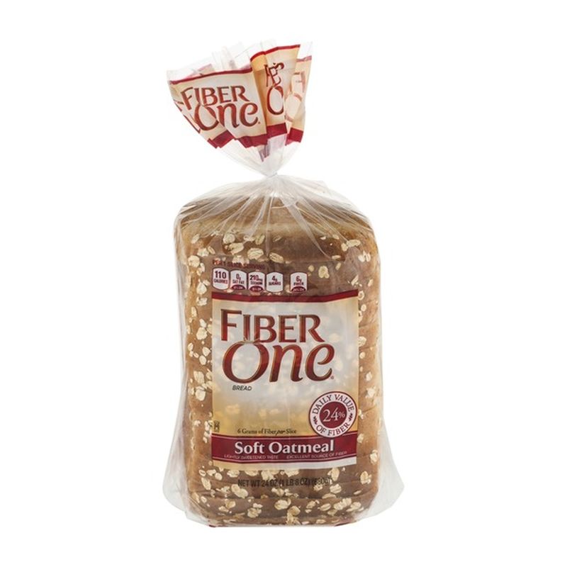 Fiber One Bread Soft Oatmeal (24 oz) Instacart