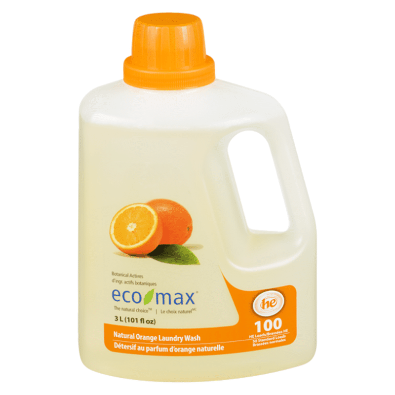 Eco Max Laundry Wash, Natural Orange (101 oz) Instacart