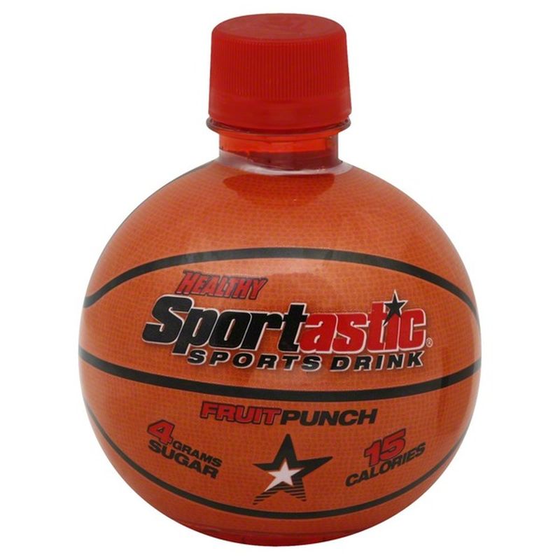 Sportastic Sports Drink, Basketball, Fruit Punch (12 oz) Instacart