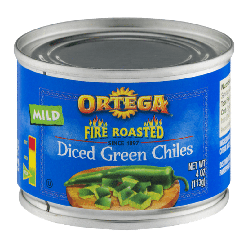 Ortega Fire Roasted Mild Diced Green Chiles (4 oz) from Giant Food