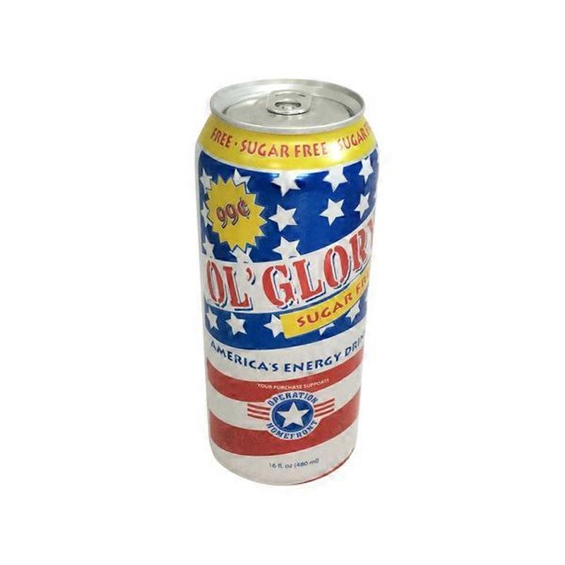 Ol’ Glory Sugarfree Energy Drink (8.4 fl oz) Delivery or Pickup Near Me