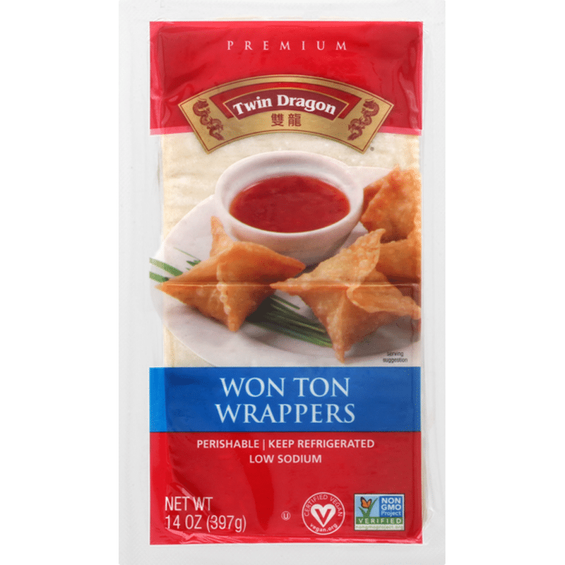Twin Dragon Won Ton Wrappers, Premium (14 oz) from Safeway Instacart