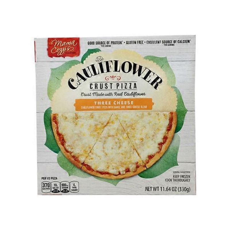 Mama Cozzi's Pizza Kitchen Cauliflower Crust 3 Cheese Pizza (11.64 oz