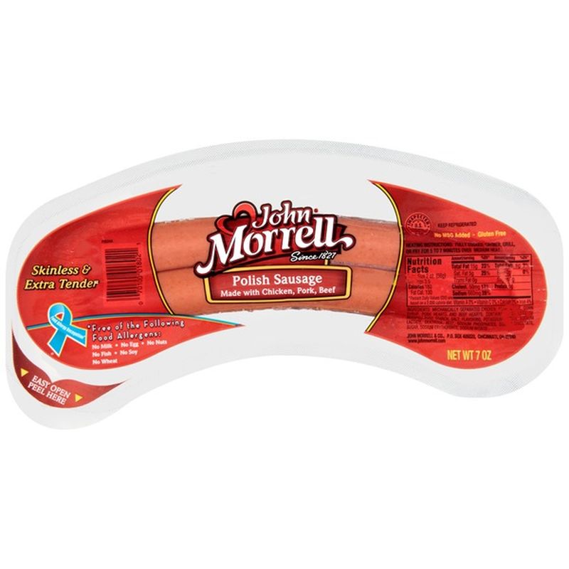 John Morrell Polish Sausage (7 oz) Delivery or Pickup Near Me Instacart