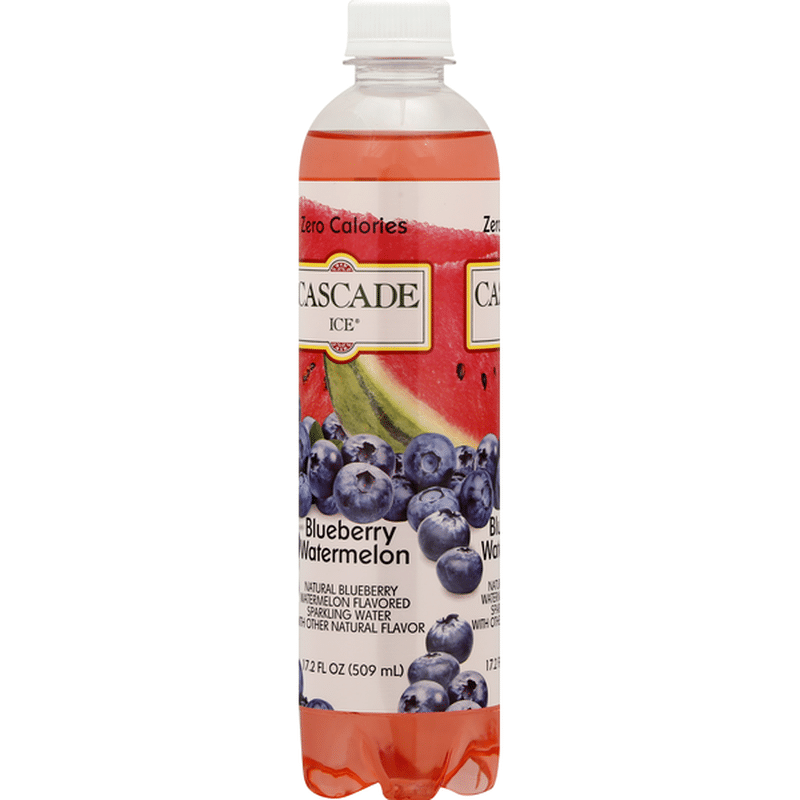 Cascade Ice Sparkling Water, Blueberry Watermelon (17.2 oz) - Instacart