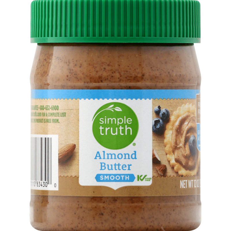 Simple Truth Almond Butter, Smooth (12 oz) Instacart