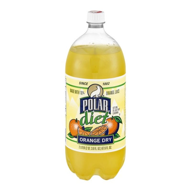 Polar Orange Juice Diet Orange Dry (2 L) Instacart