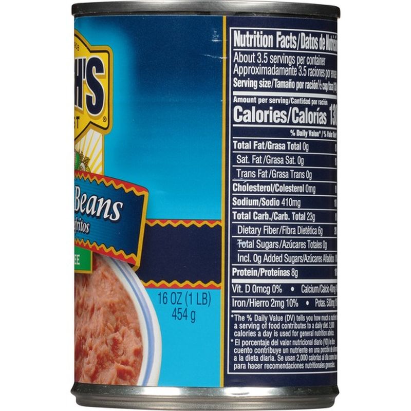 Bush's Best Fat Free Refried Beans (16 oz) Instacart