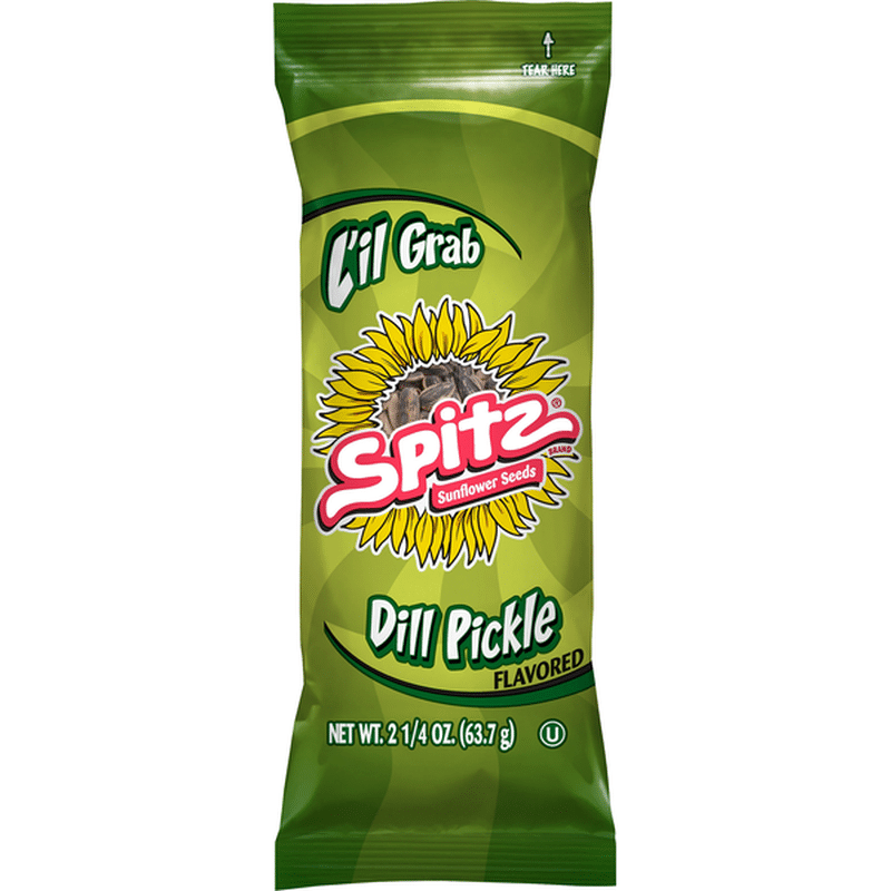 Spitz Dill Pickle Flavored Sunflower Seeds (2.25 oz) Instacart