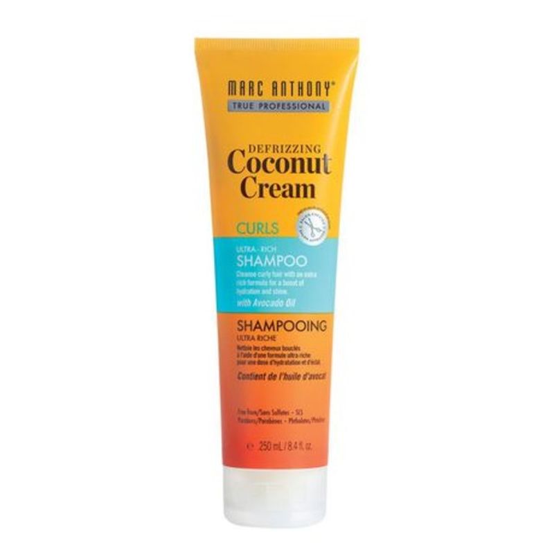 Marc Anthony ULTRA-RICH DEFRIZZING CURLS SHAMPOO, Coconut Cream