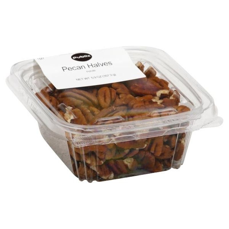 Publix Pecan Halves, Raw