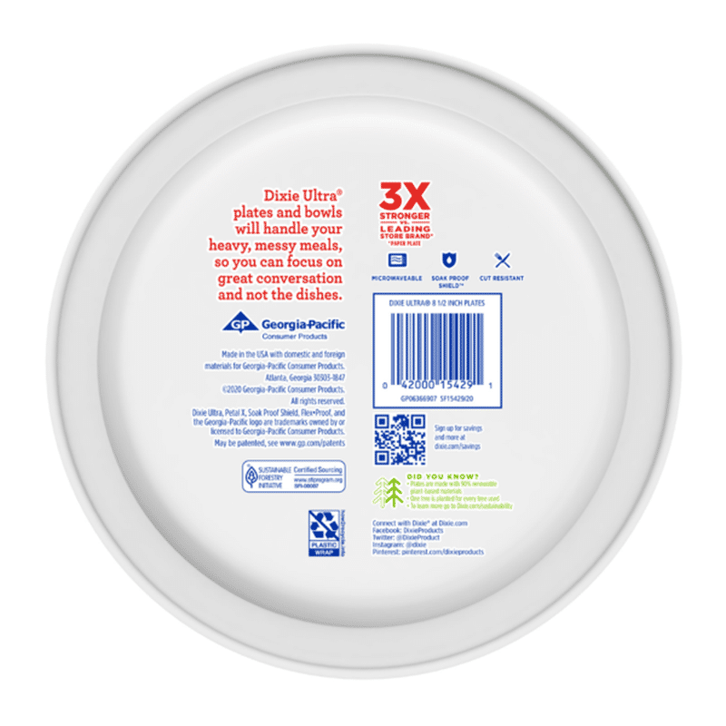  dixie ultra paper plates 10 inch dinner plate designs may vary 64 