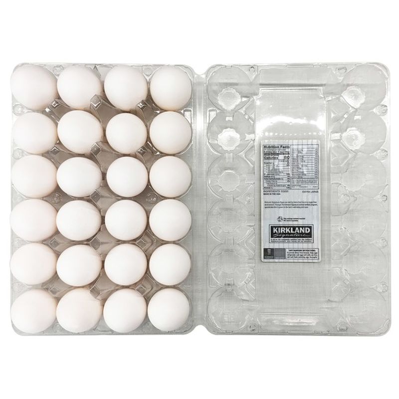 Kirkland Signature Cage Free Eggs USDA Grade AA Extra Large, 24 ct (24