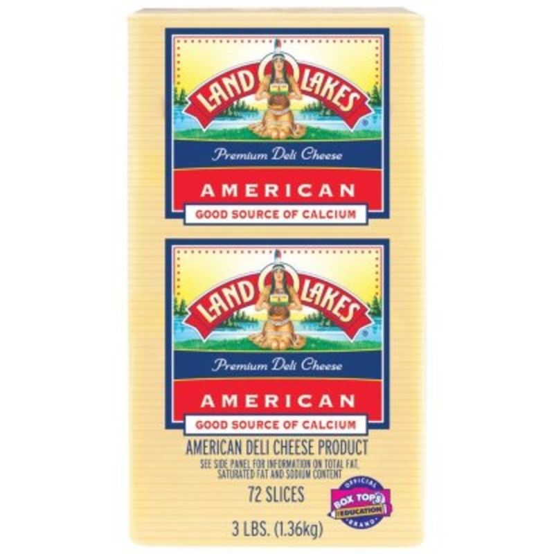 Land O Lakes® Premium American Slices White Cheese (3 lb) from Sam's ...