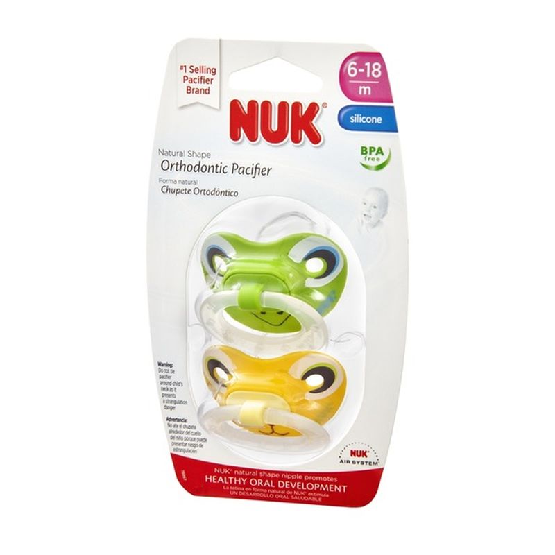 nuk all silicone pacifier