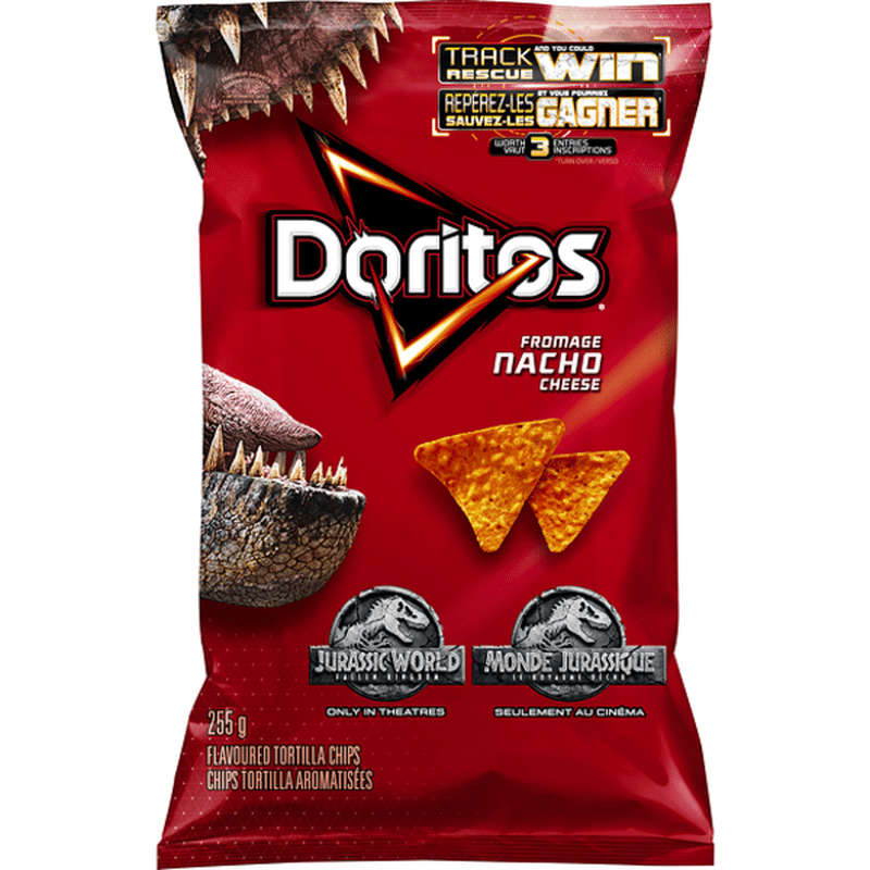 Doritos Nacho Cheese Tortilla Chips (255 g) from Real Canadian Superstore Instacart