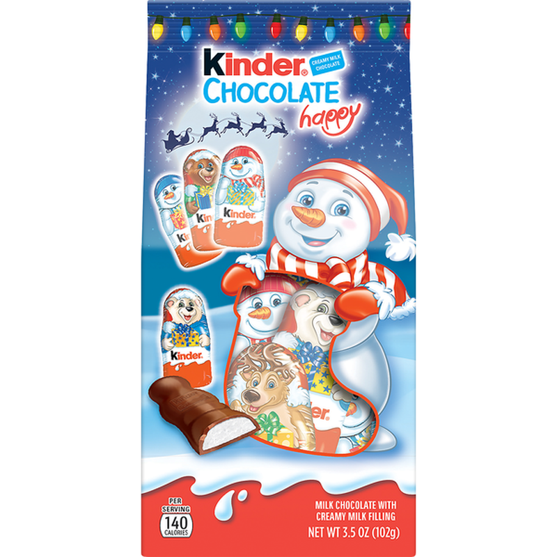 Kinder Milk Chocolate, with Creamy Milk Filling (3.5 oz) Instacart