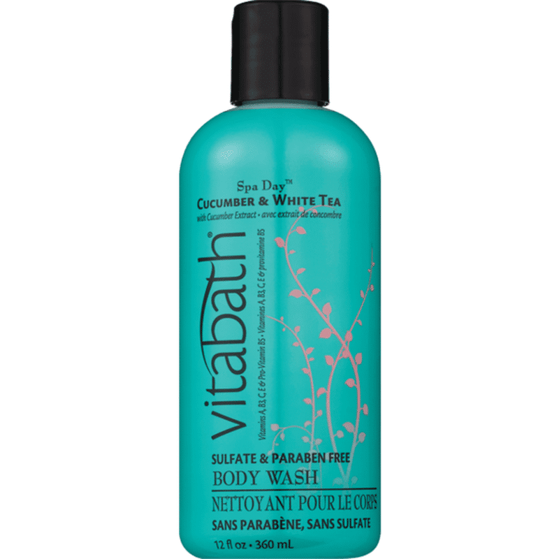 Vitabath Spa Day Cucumber & White Tea Body Wash