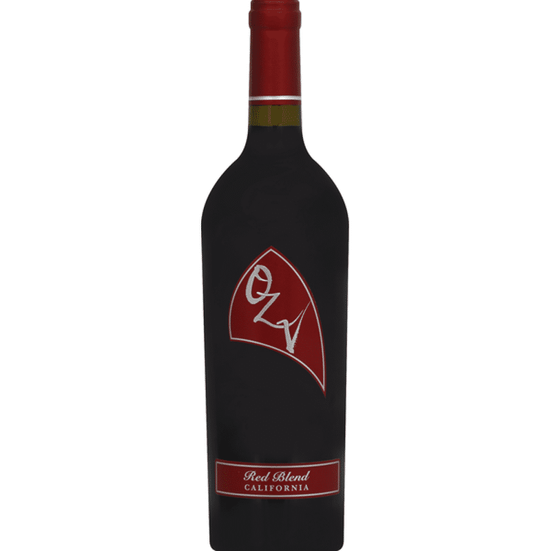 OZV Red Blend, California (750 ml) Delivery or Pickup Near Me Instacart